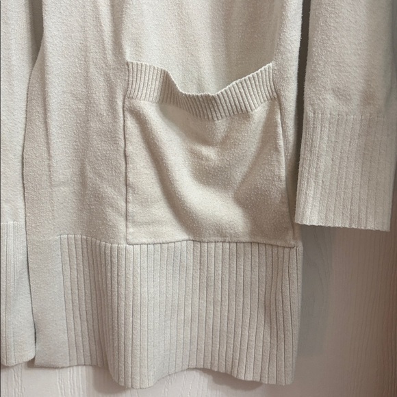 Loft Cream Open Front Cardigan - Picture 2 of 3
